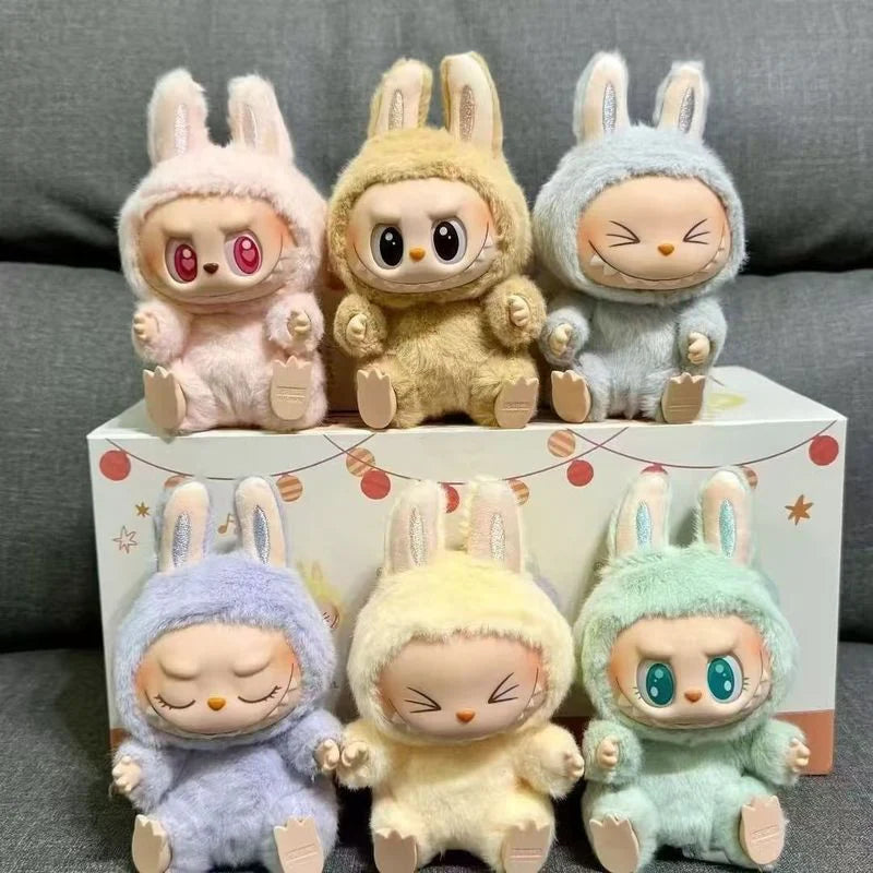 Labubu Doll Plush Keychain - Blind Box